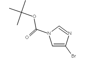 4-BROMO-1-boc-1H-IMIDAZOLE structure, CAS 1338257-80-9