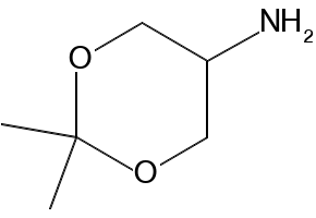 N-ethyl-2,2-dimethyl-1,3-dioxan-5-amine structure, CAS 1691966-59-2