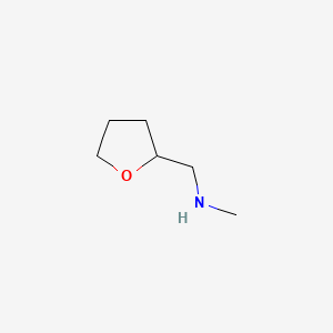 N-METHYLTETRAHYDROFURFURYLAMINE structure, CAS 2439-57-8