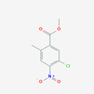 methyl5-chloro-2-methyl-4-nitrobenzoate(WX191818) structure, CAS 143034-83-7