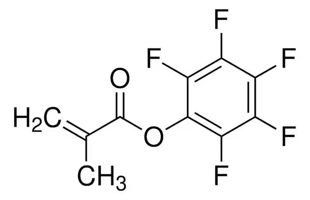 PENTAFLUOROPHENYL METHACRYLATE structure, CAS 13642-97-2