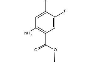 methyl 4-amino-5-fluoro-2-methylbenzoate structure, CAS 1352887-75-2