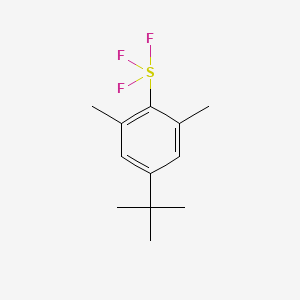 4-tert-Butyl-2,6-dimethylphenylsulfur Trifluoride structure, CAS 947725-04-4