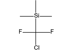 (chlorodifluoroMethyl)triMethylsilane structure, CAS 115262-00-5