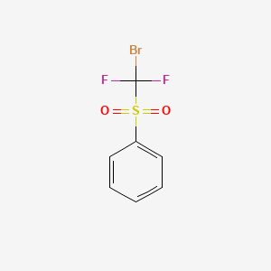 BroModifluoroMethyl phenyl sulfone structure, CAS 80351-58-2