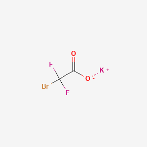 POTASSIUM BROMODIFLUOROACETATE structure, CAS 87189-16-0