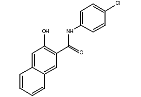 Naphthol AS-E structure, CAS 92-74-8