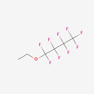 ETHYL NONAFLUOROBUTYL ETHER structure, CAS 163702-05-4