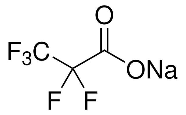 SODIUM PENTAFLUOROPROPIONATE structure, CAS 378-77-8