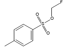 fluoroMethyl 4-Methylbenzenesulfonate structure, CAS 114435-86-8