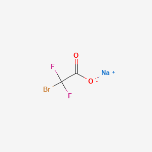 SODIUM BROMODIFLUOROACETATE structure, CAS 84349-27-9