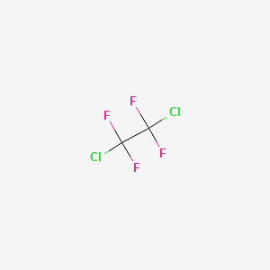1,2-DICHLOROTETRAFLUOROETHANE structure, CAS 76-14-2