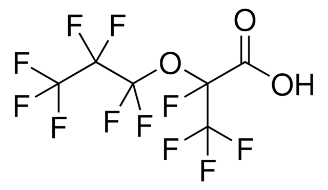 PERFLUORO(2-METHYL-3-OXAHEXANOIC) ACID structure, CAS 13252-13-6