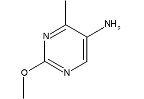 2-methoxy-4-methyl-pyrimidin-5-ylamine structure, CAS 908099-97-8