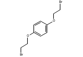 1,4-Bis-(2-broMo-ethoxy)-benzene structure, CAS 5471-84-1