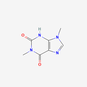 1,9-DIMETHYLXANTHINE structure, CAS 33073-01-7