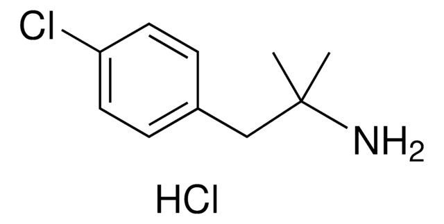 Chlorphentermine hydrochloride structure, CAS 151-06-4