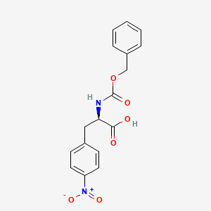 Cbz-4-Nitro-D-Phenylalanine structure, CAS 117402-88-7
