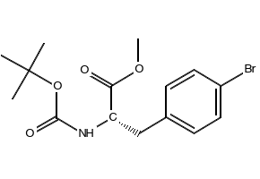 Cbz-4-Bromo-L-Phenylalanine structure, CAS 158069-49-9