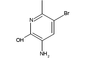 3-AMINO-5-BROMO-6-METHYLPYRIDIN-2-OL structure, CAS 85216-55-3