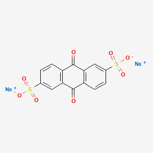 ANTHRAQUINONE-2,6-DISULFONIC ACID DISODIUM SALT structure, CAS 853-68-9