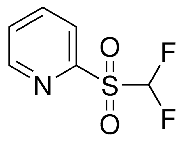 Pyridine, 2-[(difluoroMethyl)sulfonyl]- structure, CAS 1219454-89-3