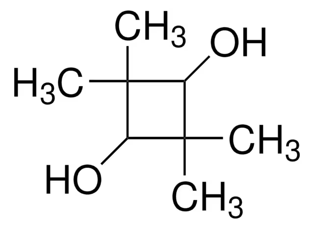 2,2,4,4-TETRAMETHYL-1,3-CYCLOBUTANEDIOL structure, CAS 3010-96-6