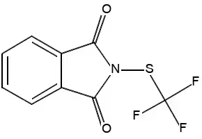 N-(Trifluoromethylthio)phthalimide structure, CAS 719-98-2
