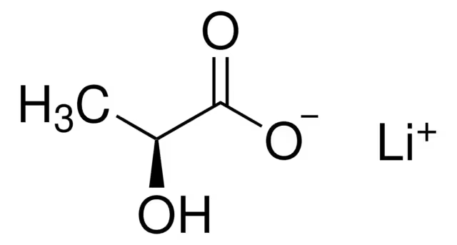L-LACTIC ACID LITHIUM SALT structure, CAS 27848-80-2