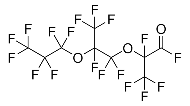 2,5-BIS(TRIFLUOROMETHYL)-3,6-DIOXAUNDECAFLUORONONANOYL FLUORIDE structure, CAS 2641-34-1