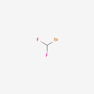 BROMODIFLUOROMETHANE structure, CAS 1511-62-2