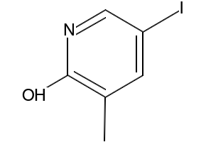 5-iodo-3-methyl-1H-pyridin-2-one structure, CAS 289681-47-6