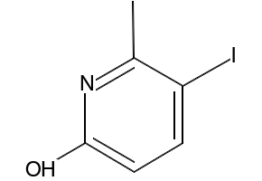 5-iodo-6-methyl-1H-pyridin-2-one structure, CAS 927870-76-6