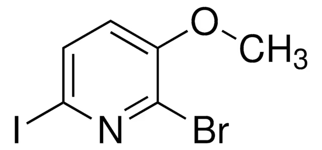 2-bromo-6-iodo-3-methoxypyridine structure, CAS 321535-37-9