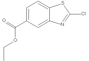 Ethyl 2-chlorobenzo[d]thiazole-5-carboxylate structure, CAS 1680191-38-1