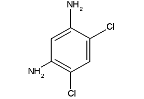 4,6-Dichloro-1,3-phenylenediamine structure, CAS 20248-64-0