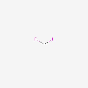 fluoro-iodo-methane structure, CAS 373-53-5
