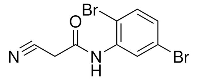 2-cyano-N-(2,5-dibromophenyl)acetamide structure, CAS 63034-99-1