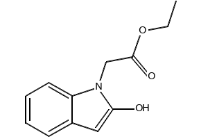ethyl 2-(2,3-dihydro-1H-indol-2-yl)acetate structure, CAS 64132-03-2