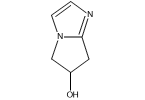 6,7-Dihydro-5H-pyrrolo[1,2-a]imidazol-6-ol structure, CAS 1378606-06-4