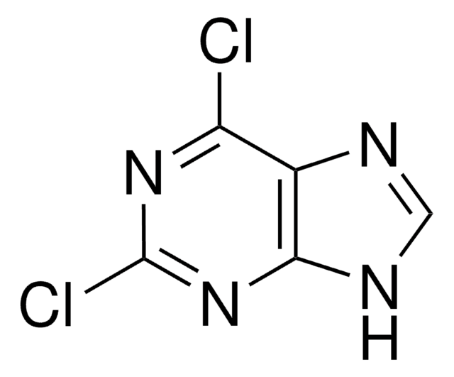 2,6-Dichloropurine structure, CAS 5451-40-1