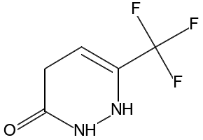 6-(TRIFLUOROMETHYL)-4,5-DIHYDROPYRIDAZIN-3(2H)-ONE structure, CAS 628332-15-0