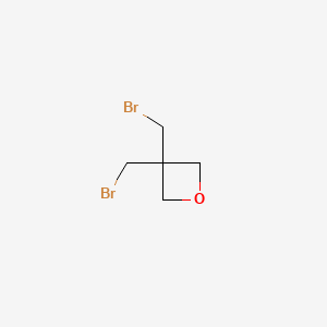 3,3-BIS(BROMOMETHYL)OXETANE structure, CAS 2402-83-7