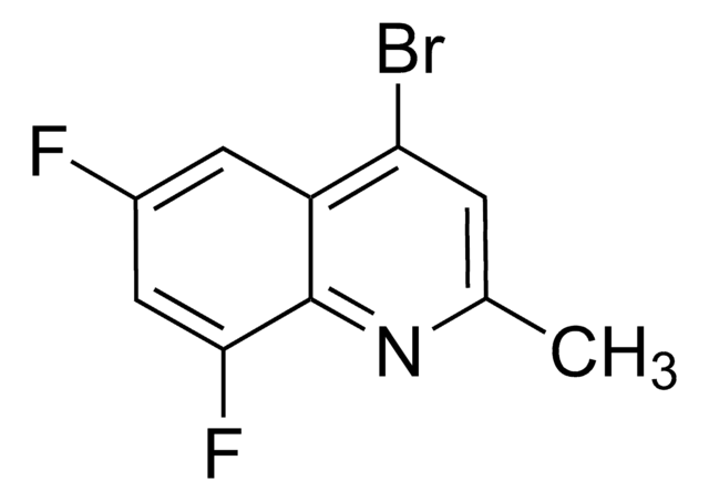 4-Bromo-7,8-difluoro-2-methylquinoline structure, CAS 1189106-60-2