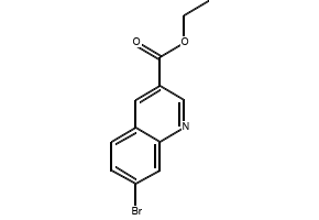 Ethyl 7-broMoquinoline-3-carboxylate structure, CAS 1226762-74-8