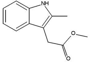 methyl 2-(1H-indol-2-yl)acetate structure, CAS 21422-40-2