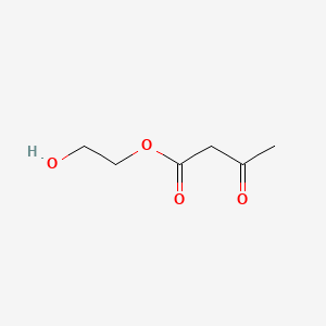2-hydroxyethyl acetoacetate structure, CAS 33736-01-5