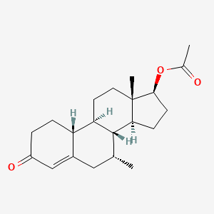 trestolone acetate structure, CAS 6157-87-5