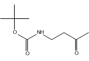 (3-Oxo-butyl)-carbamic acid tert-butyl ester structure, CAS 54614-95-8