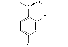 (R)-1-(2,4-dichlorophenyl)ethan-1-amine structure, CAS 133773-29-2
